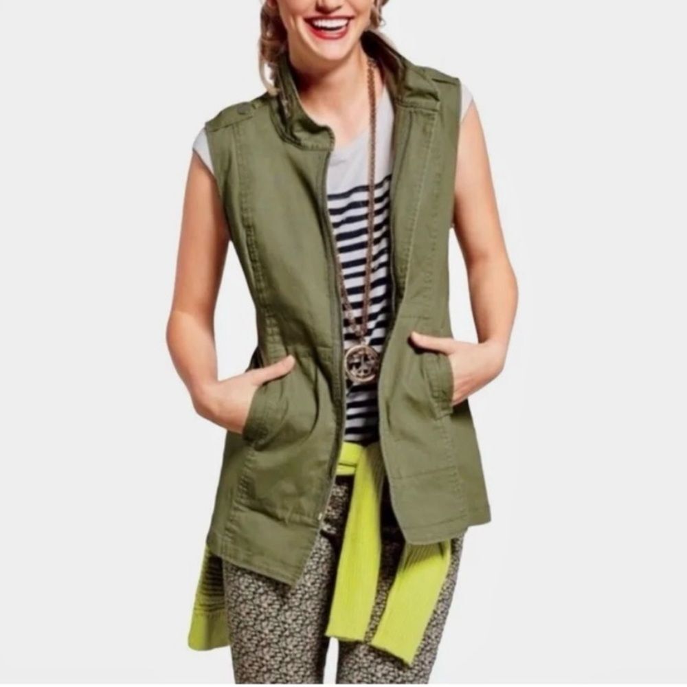 CAbi Olive Green Vest